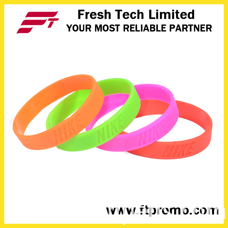 Wholesale OEM Company Gifts Silicone Wristband